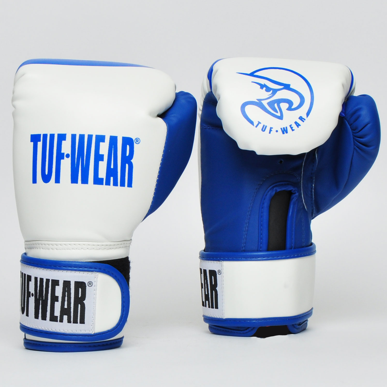 Tuf Wear Junior Boxing Gloves Victor Kids Blue Silver 