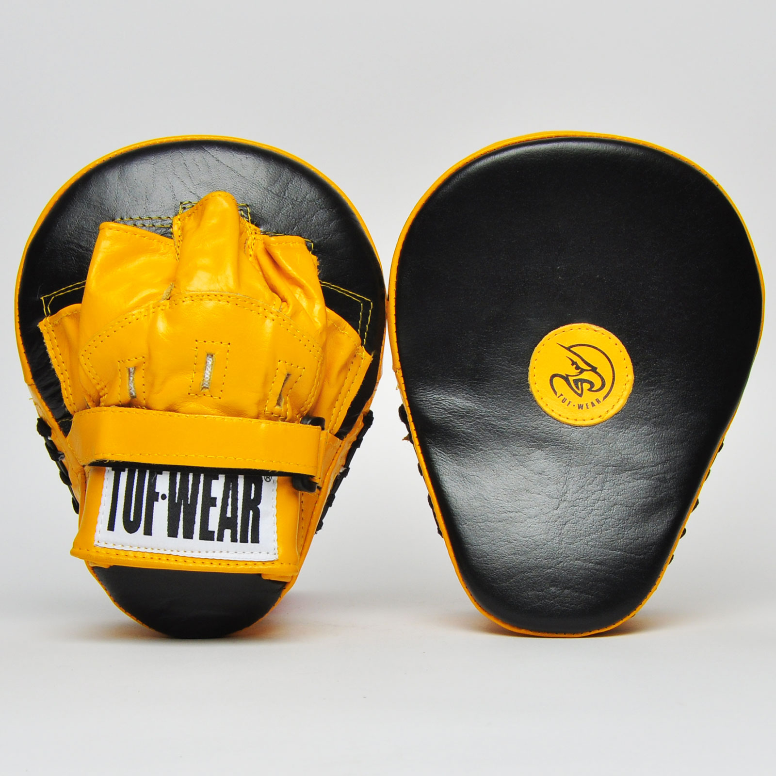 Tuf Wear Boxing Focus Mitts  Lightweight Curved Hook and Jab Pad