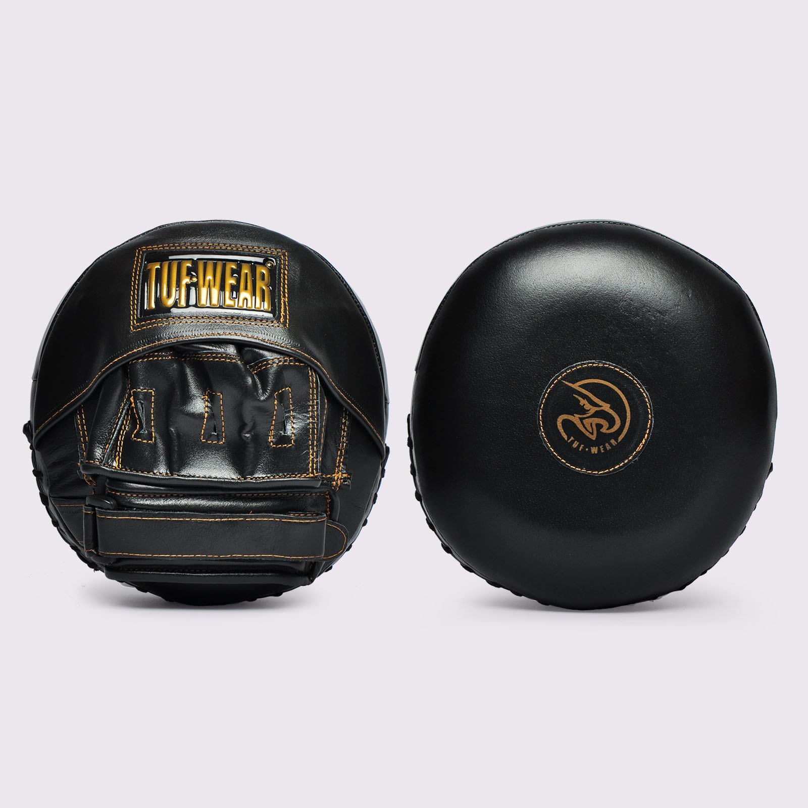 Tuf Wear Leather Air Pads - TW12105-Black/Gold