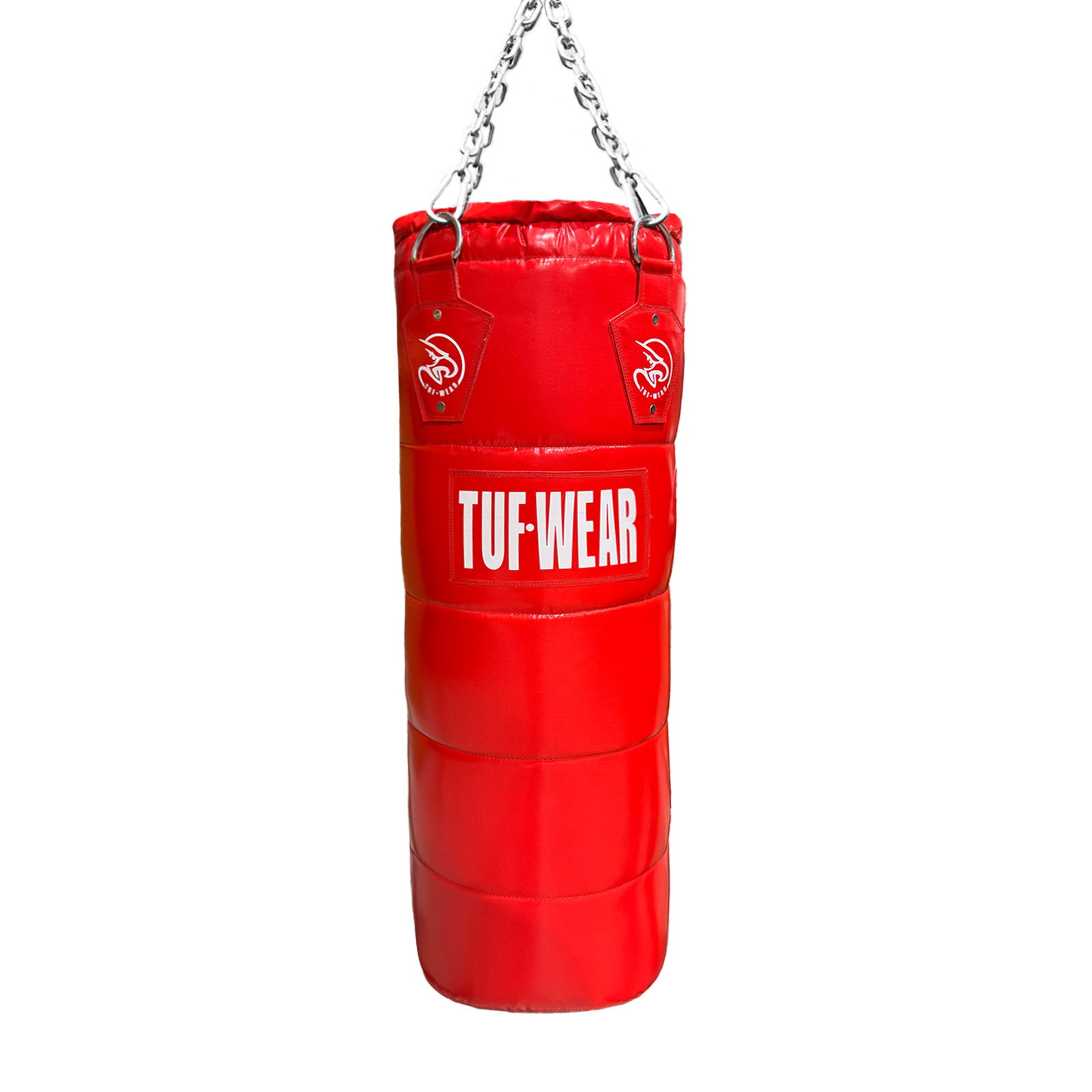 Tuf Wear PU Quilted Punchbag 4FT - TW15149-Red