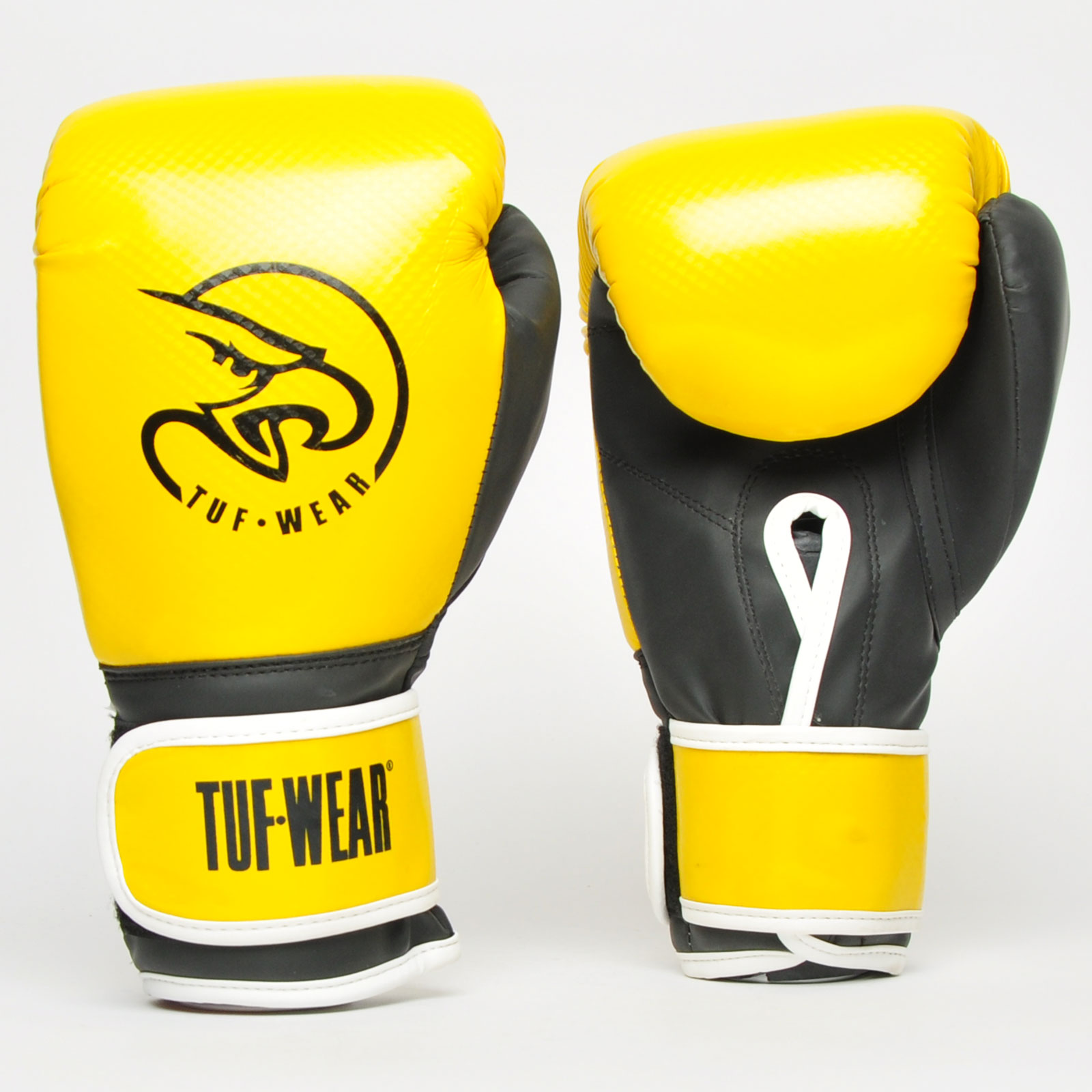 Tuf Wear Boxing Hide Leather Bag Gloves 