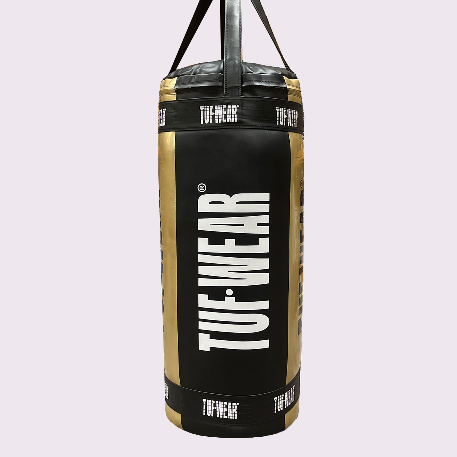 Tuf Wear Balboa 4FT (20 Inch Diameter) Jumbo Punchbag 60KG - TW24975-BLACK/GOLD