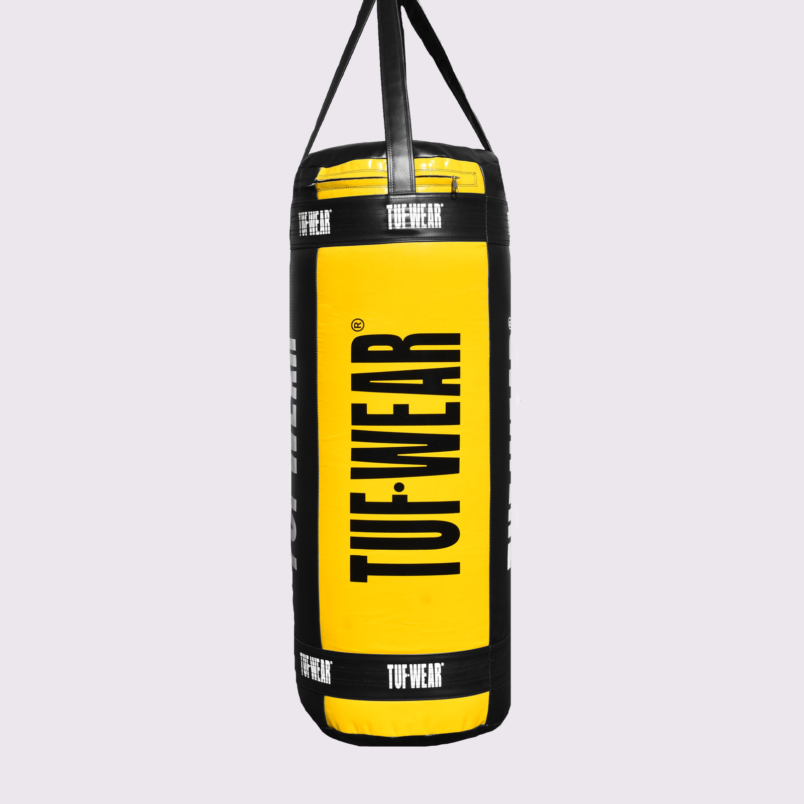 Tuf Wear Balboa 4FT (20 Inch Diameter) Jumbo Punchbag 60KG  - TW24975-BLACK/YELLOW