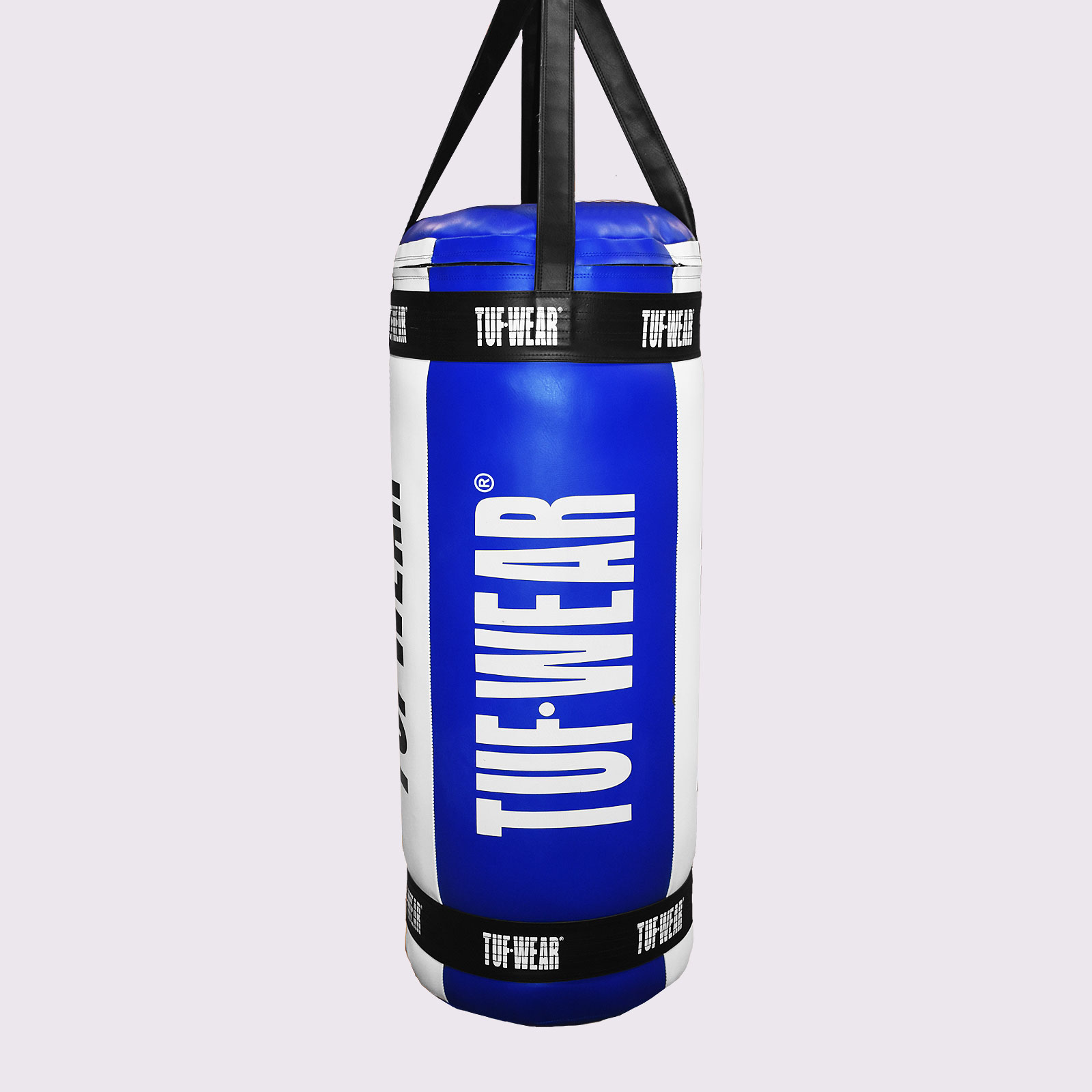 Tuf Wear Balboa 4FT (20 Inch Diameter) Jumbo Punchbag 60KG  - TW24975-BLUE/WHITE