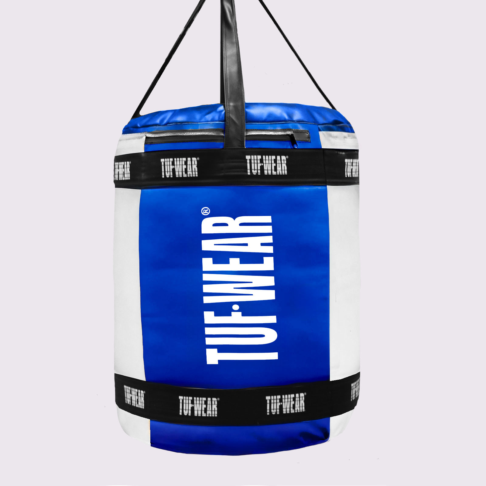 Tuf Wear Balboa Mammoth Punchbag (29inch Diameter) - TW27655-BLUE/WHITE