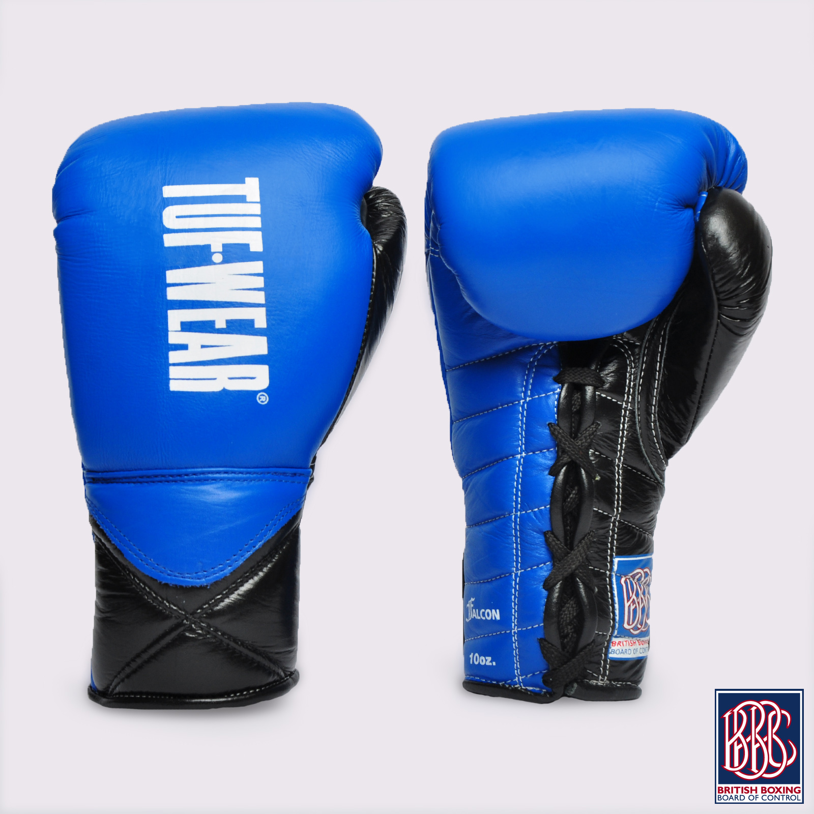 Tuf Wear Falcon Contest Glove BBBofC Approved - TW28513-BLUE/BLACK