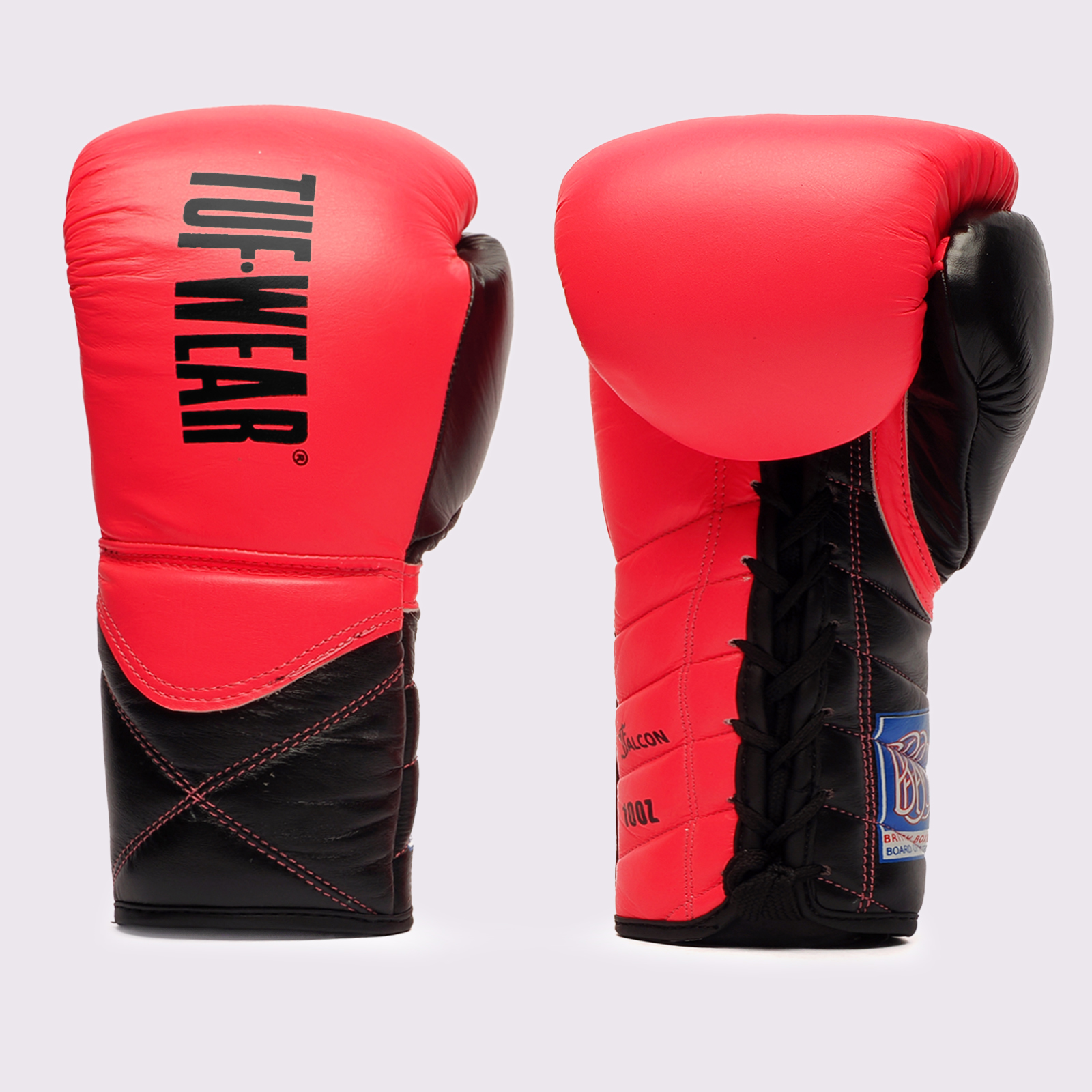 Tuf Wear Falcon Contest Glove BBBofC Approved  - TW28513-NEONPINKBLACK