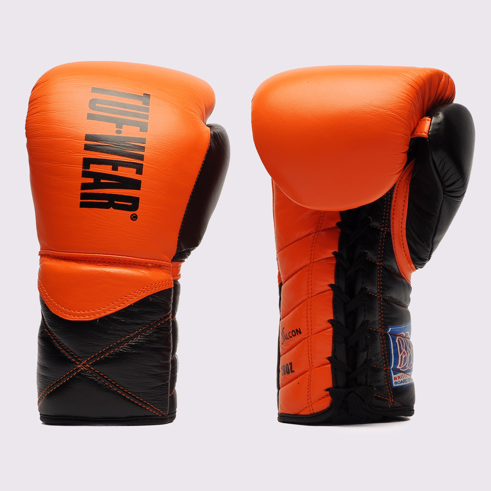 Tuf Wear Falcon Contest Glove BBBofC Approved  - TW28513-ORANGEBLACK