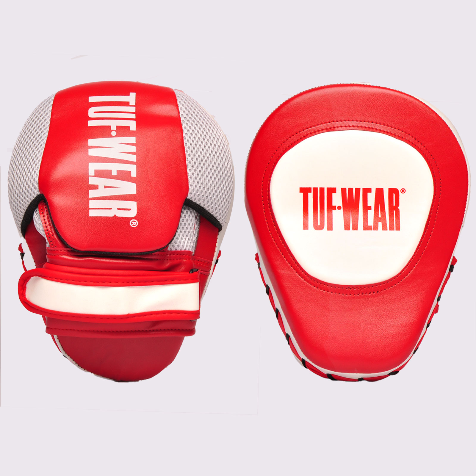 Tuf Wear Cruise Gel Curved Pads - TW34542-RED