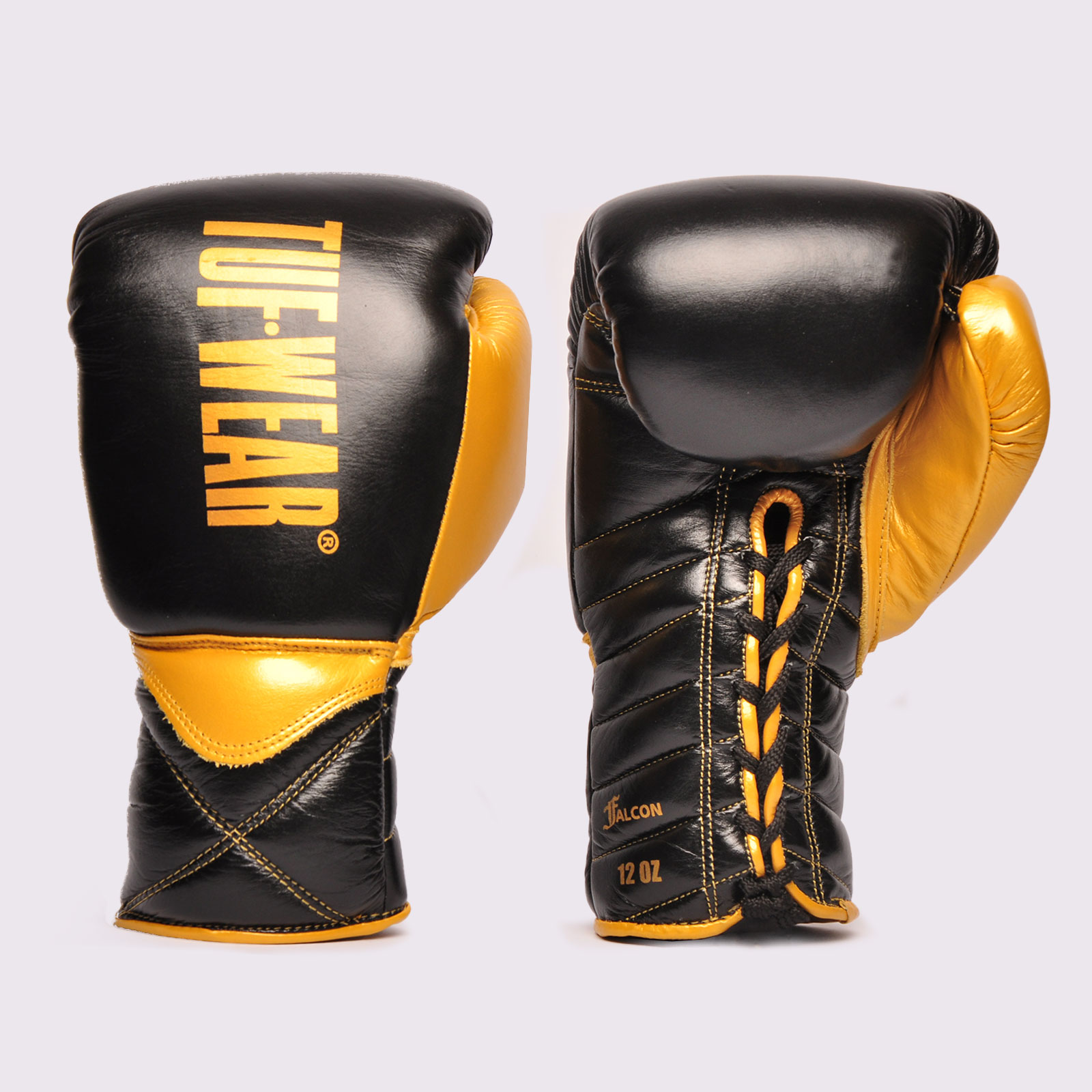 Tuf Wear Falcon Lace Training Gloves  - TW34544-BLACK/GOLD