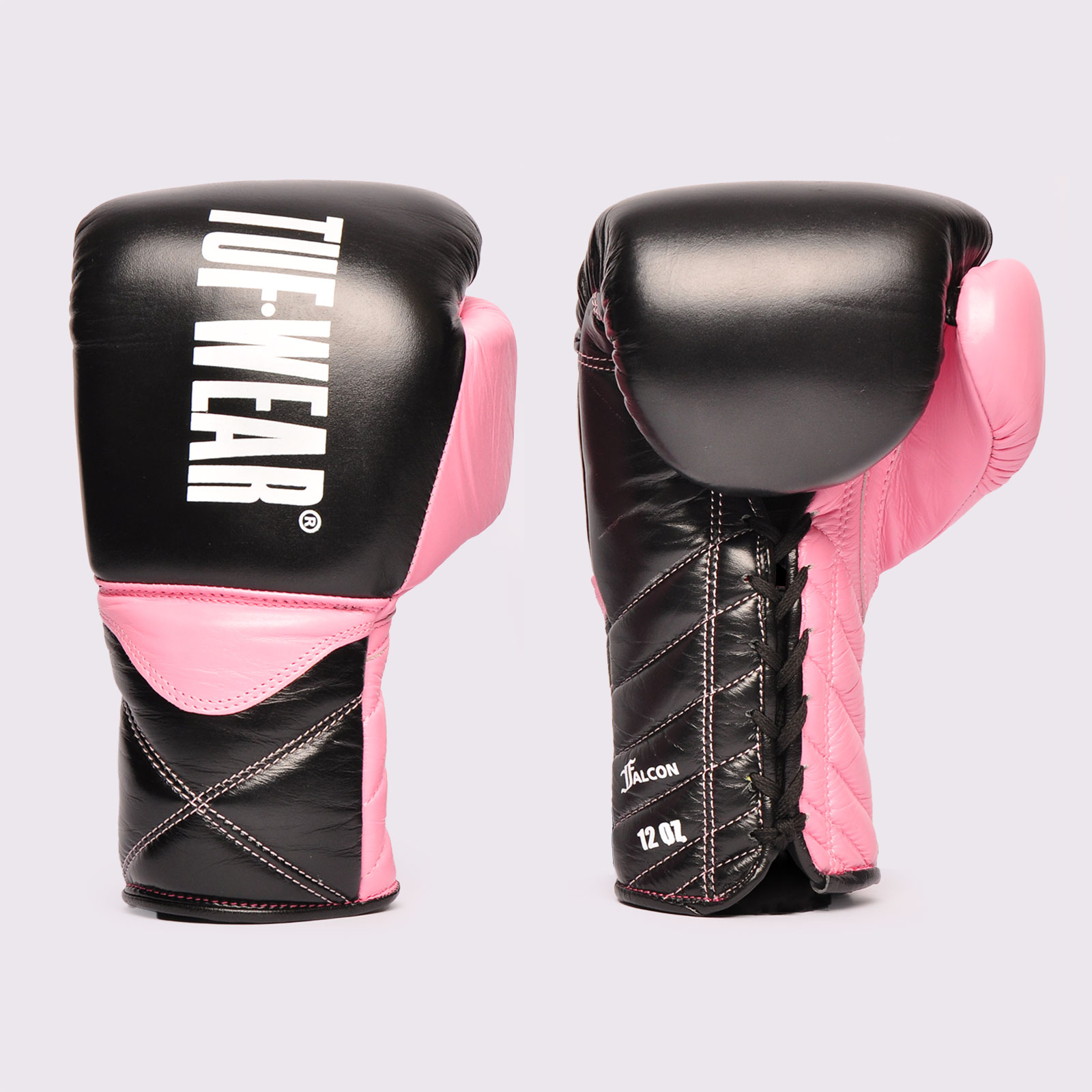 Tuf Wear Falcon Lace Training Gloves  - TW34544-BLACK/PINK