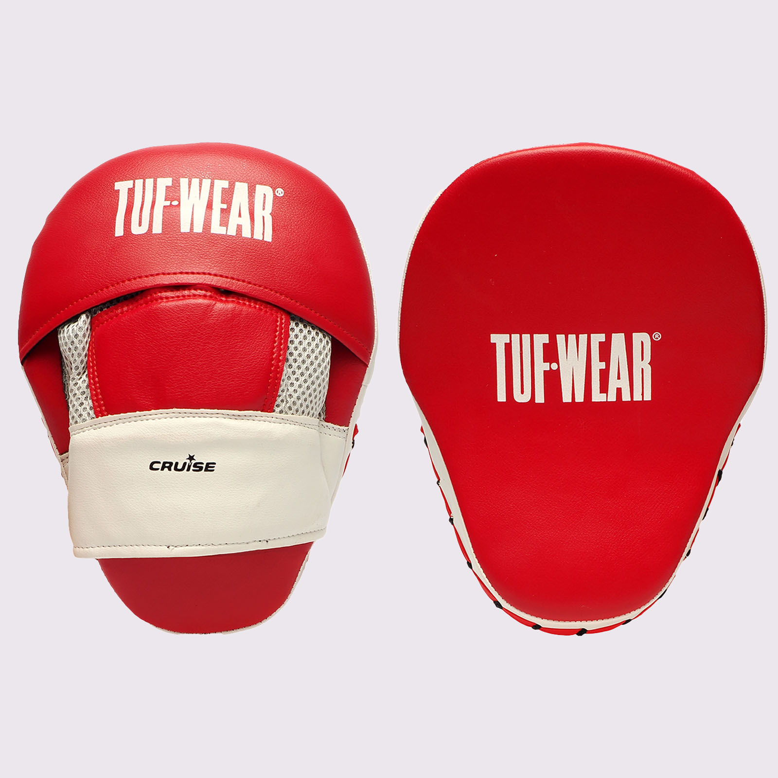 Tuf Wear Cruise Curved Focus Pads - TW35307-RED