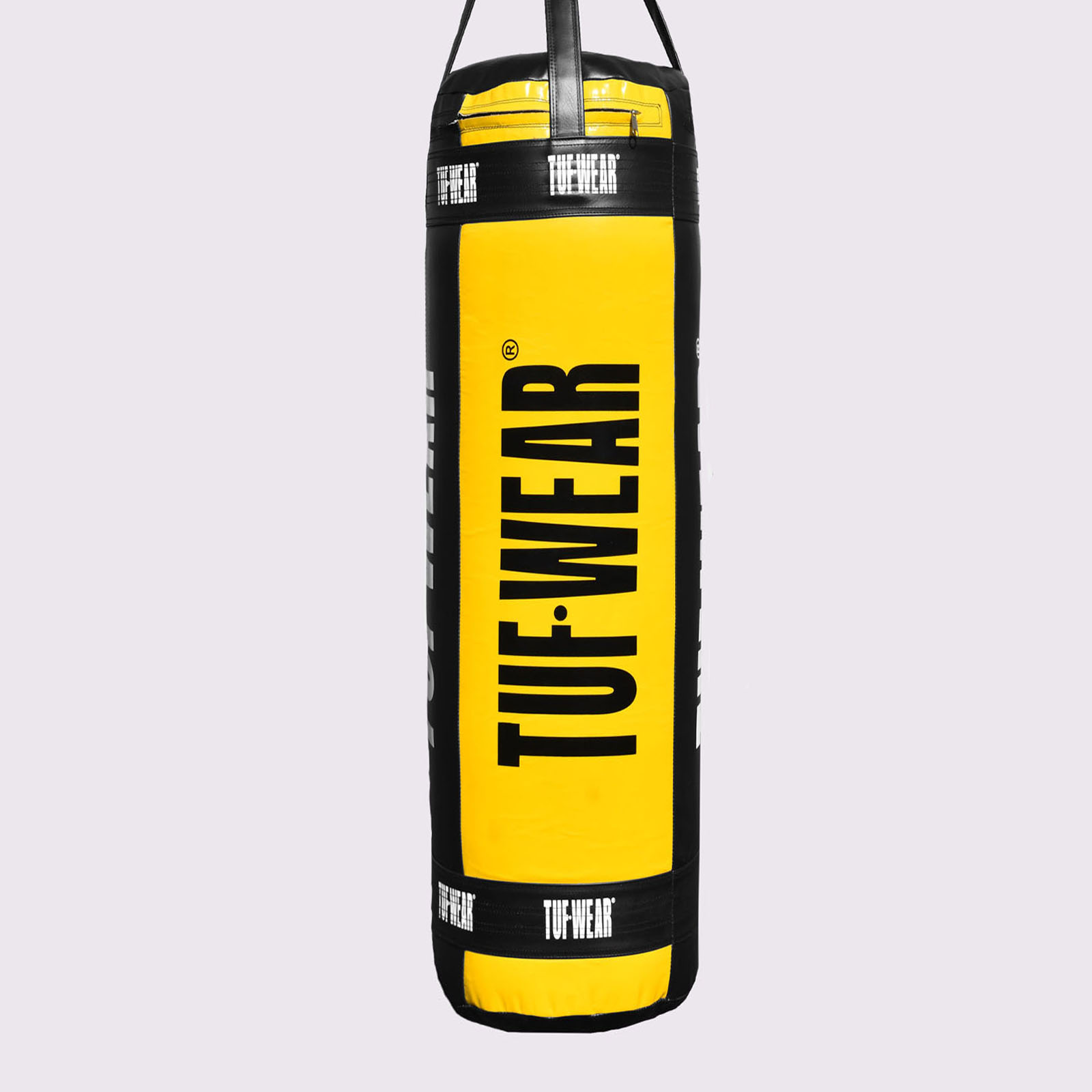 Tuf Wear Balboa 4FT Straight Punch Bag - TW36719-BLACKYELLOW