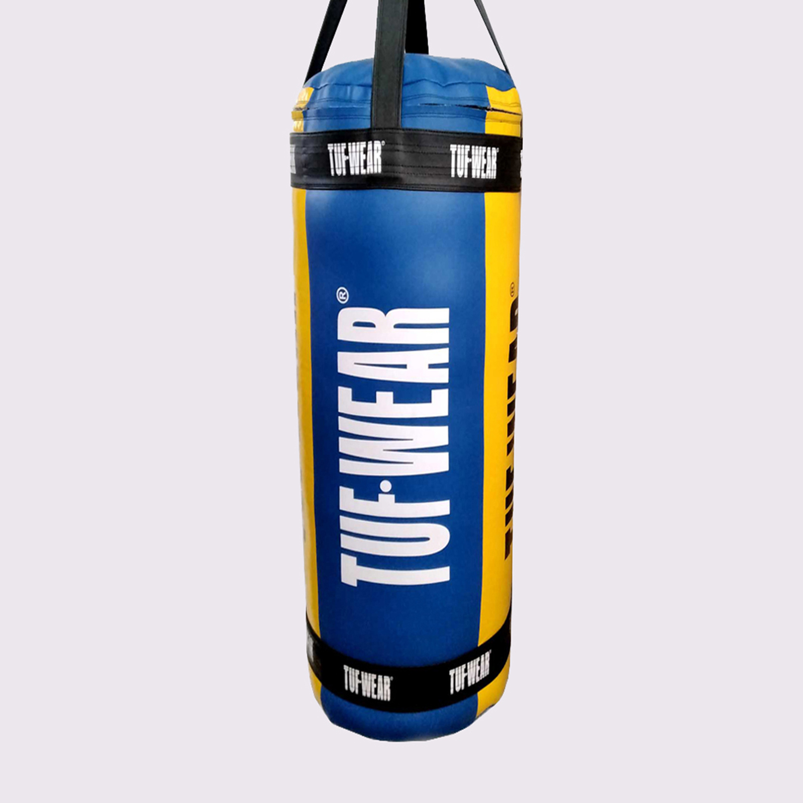 Tuf Wear Balboa 4FT Straight Punch Bag - TW36719-BLUEYELLOW