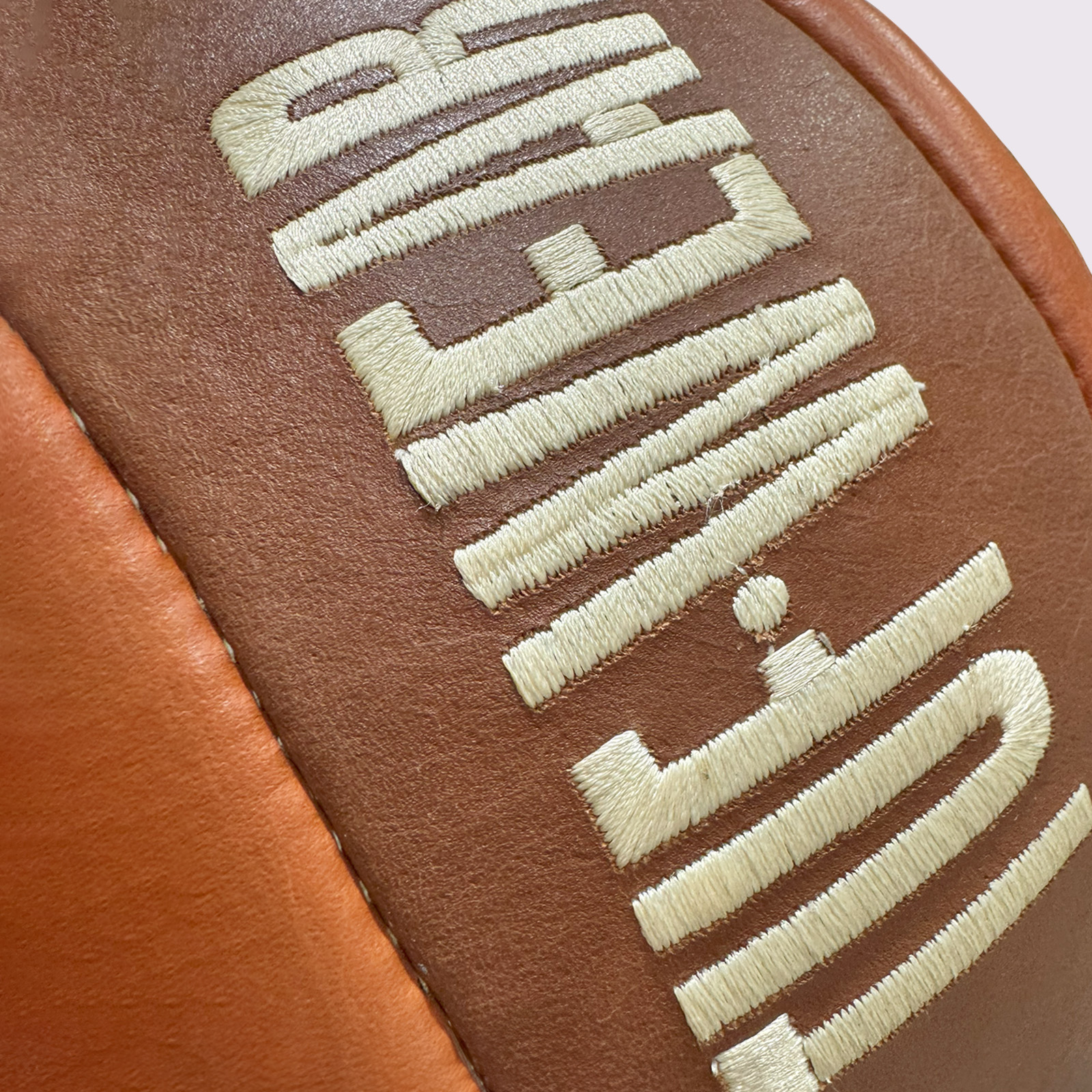 Tuf Wear Classic Brown Leather Top to Bottom Ball (Floor to Ceiling Ball) - Image 5