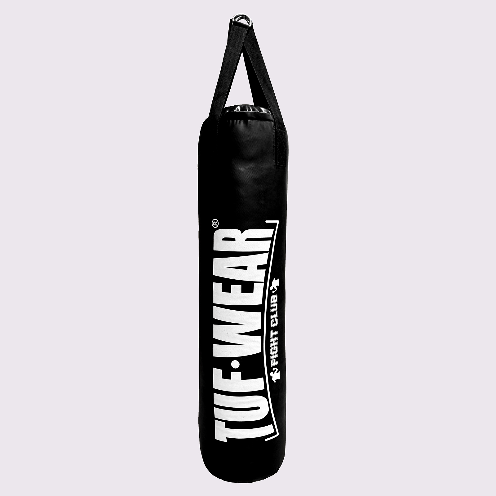 Tuf Wear Punch Bag Black Large Vertical Logo 4FT (122 CM)