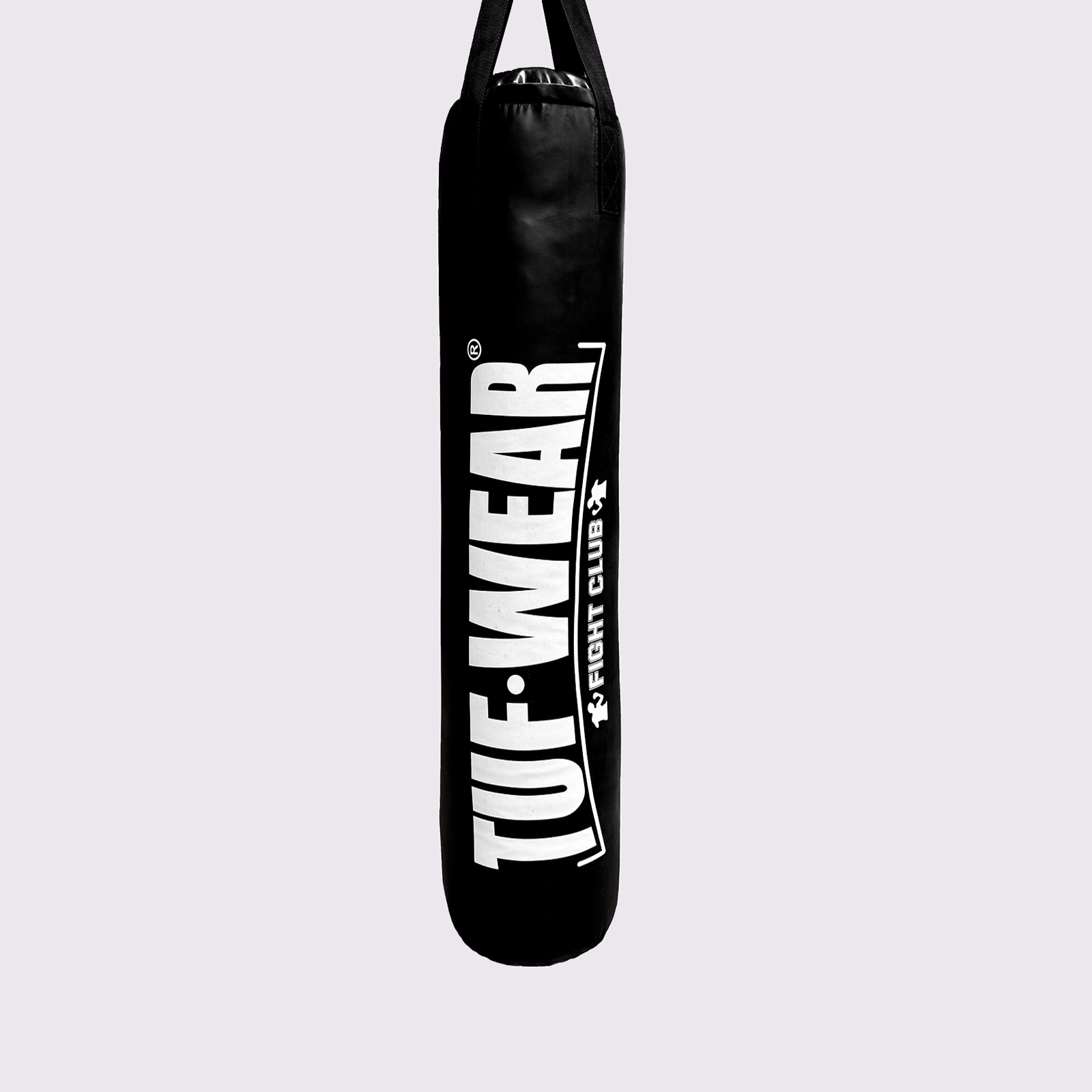 Tuf Wear Punch Bag Black Large Vertical Logo 5FT (153 CM)
