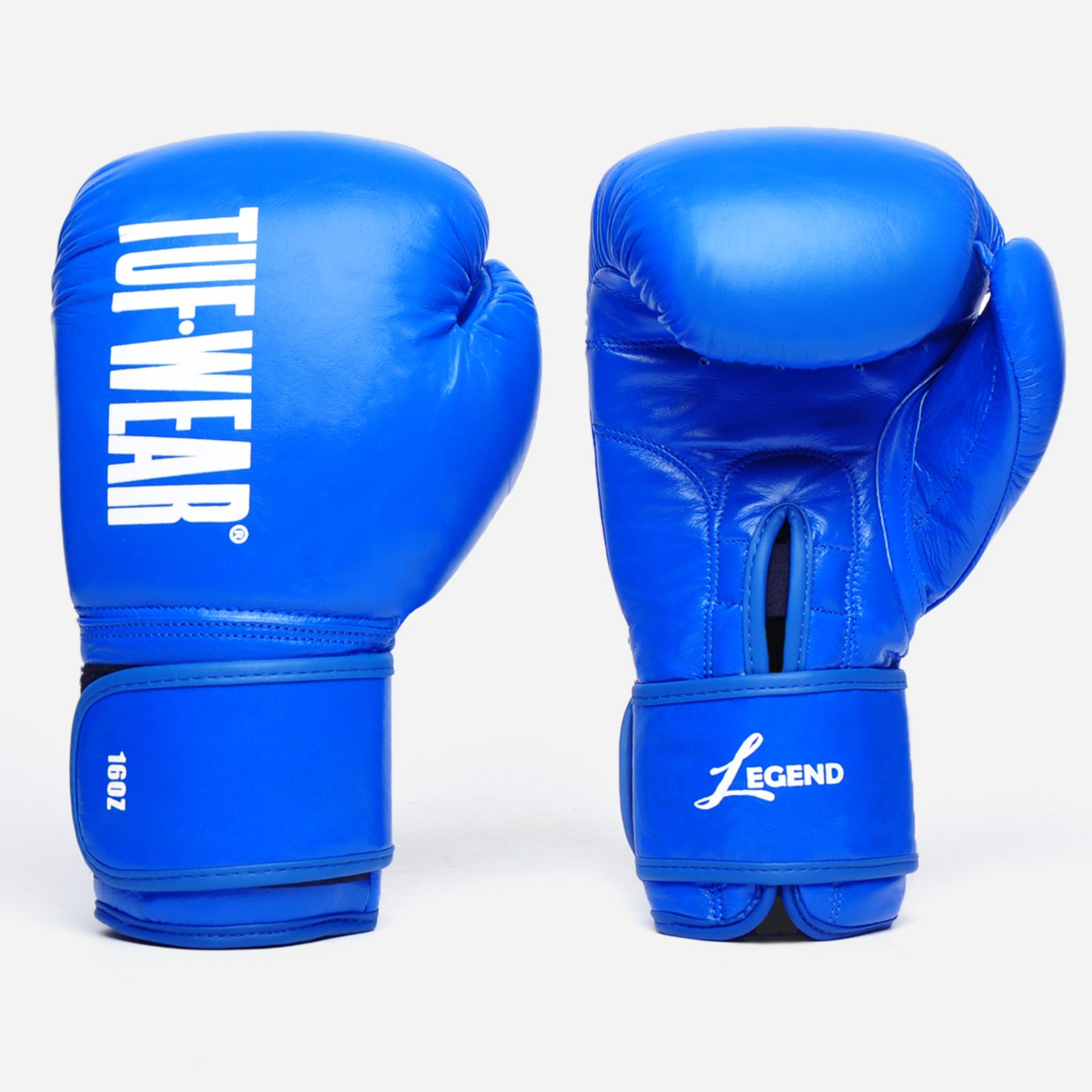 Tuf Wear Legend Leather HOOK AND LOOP Sparring Gloves