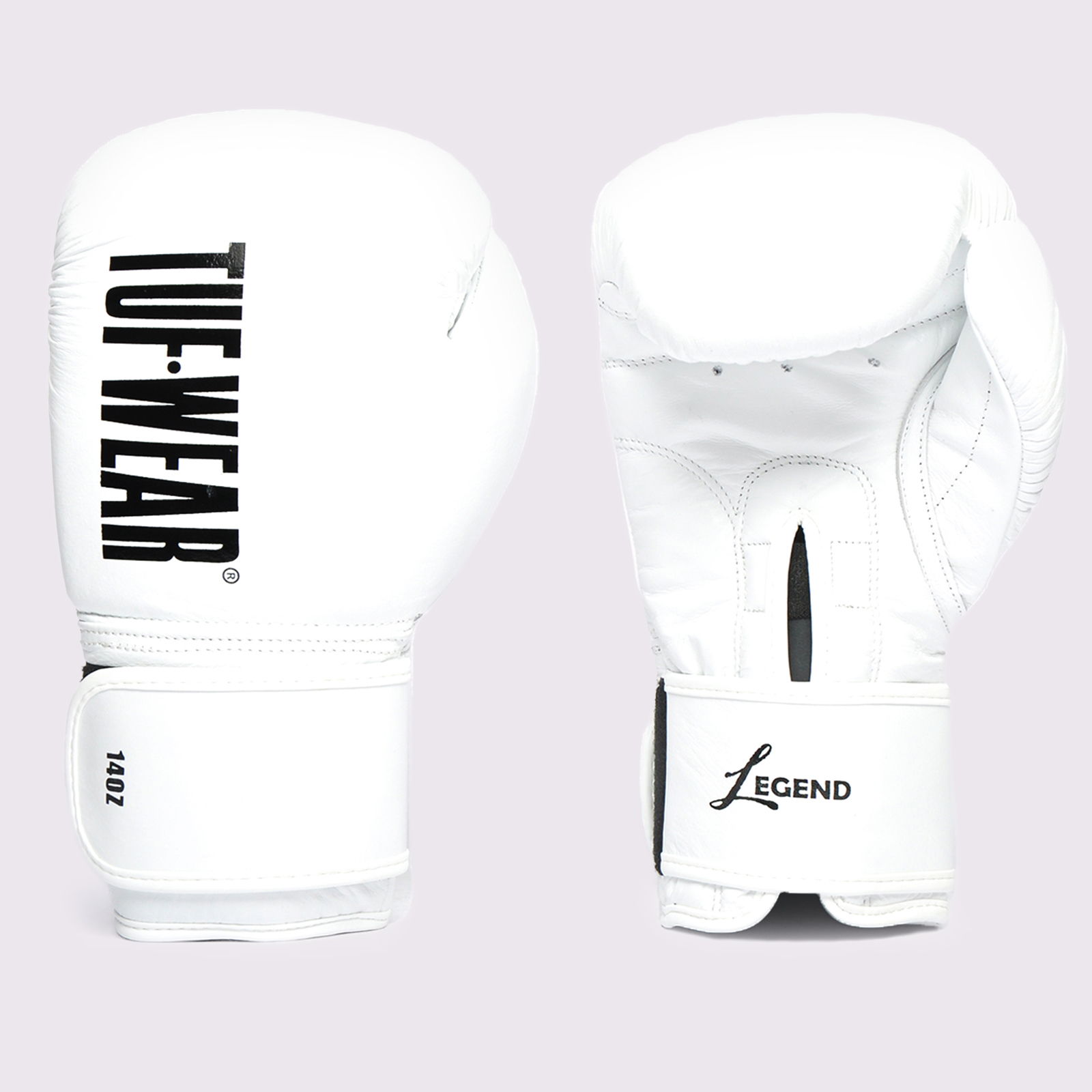 Tuf Wear Legend Leather HOOK AND LOOP Sparring Gloves