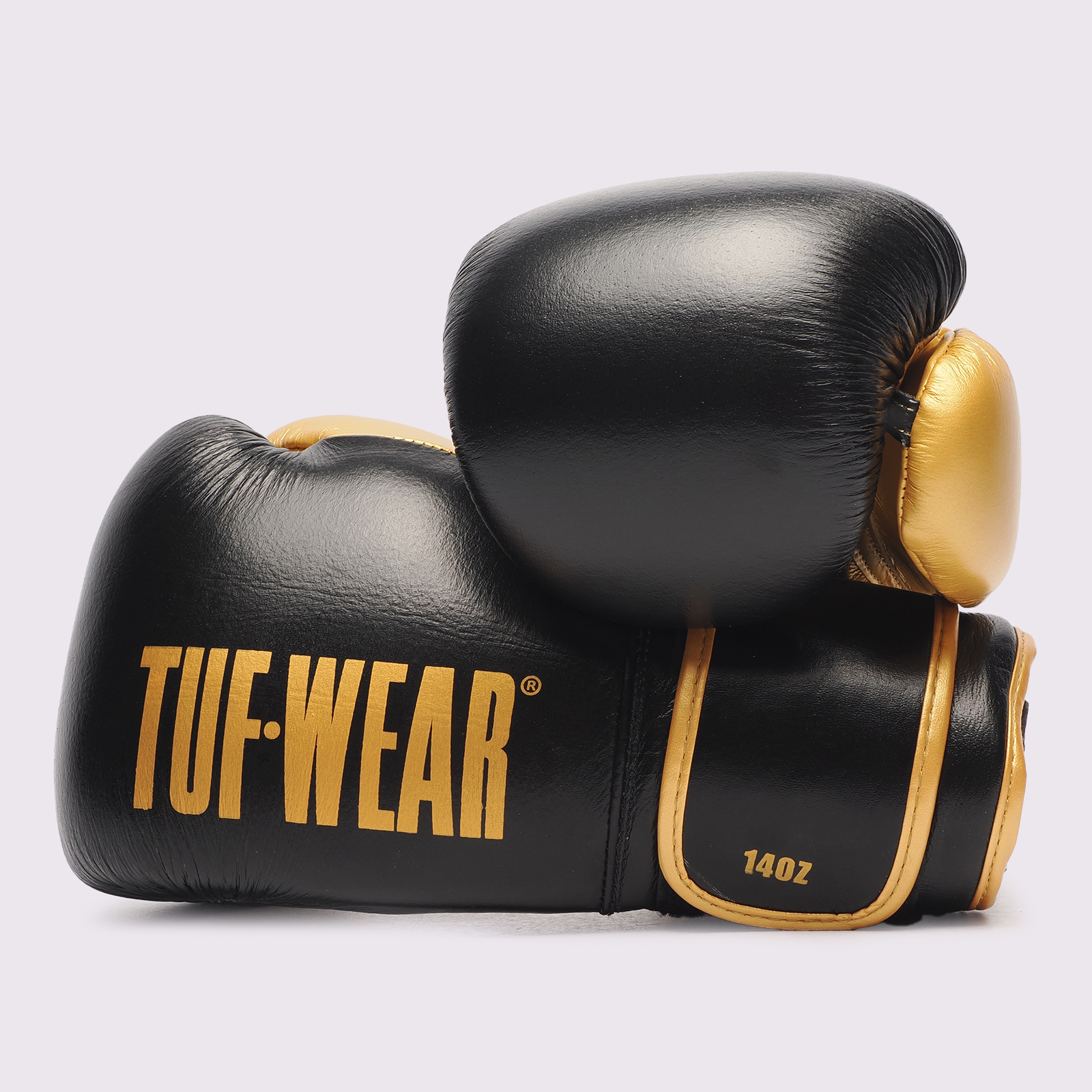 Tuf Wear Legend Leather HOOK AND LOOP Sparring Gloves - Image 3