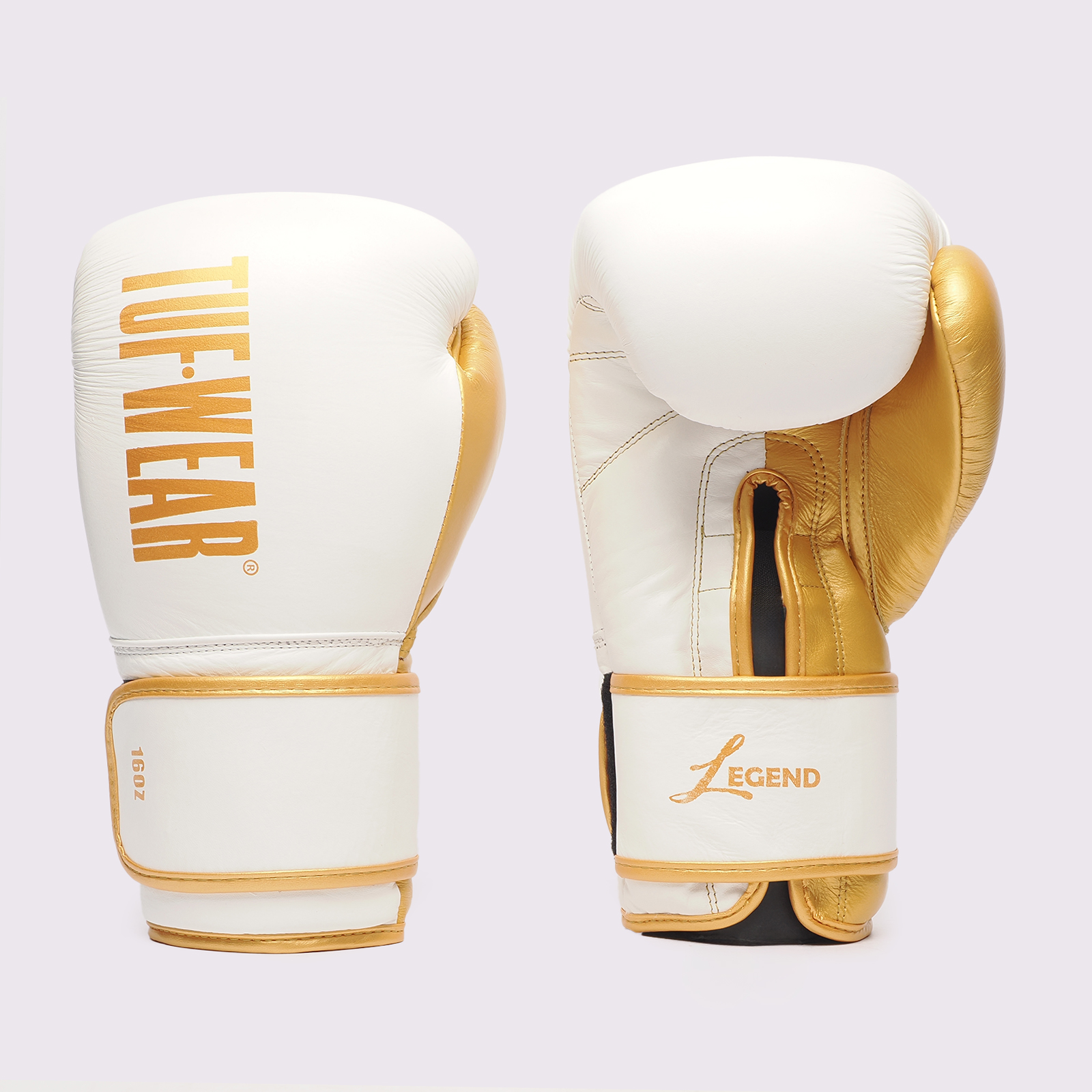 Tuf Wear Legend Leather HOOK AND LOOP Sparring Gloves