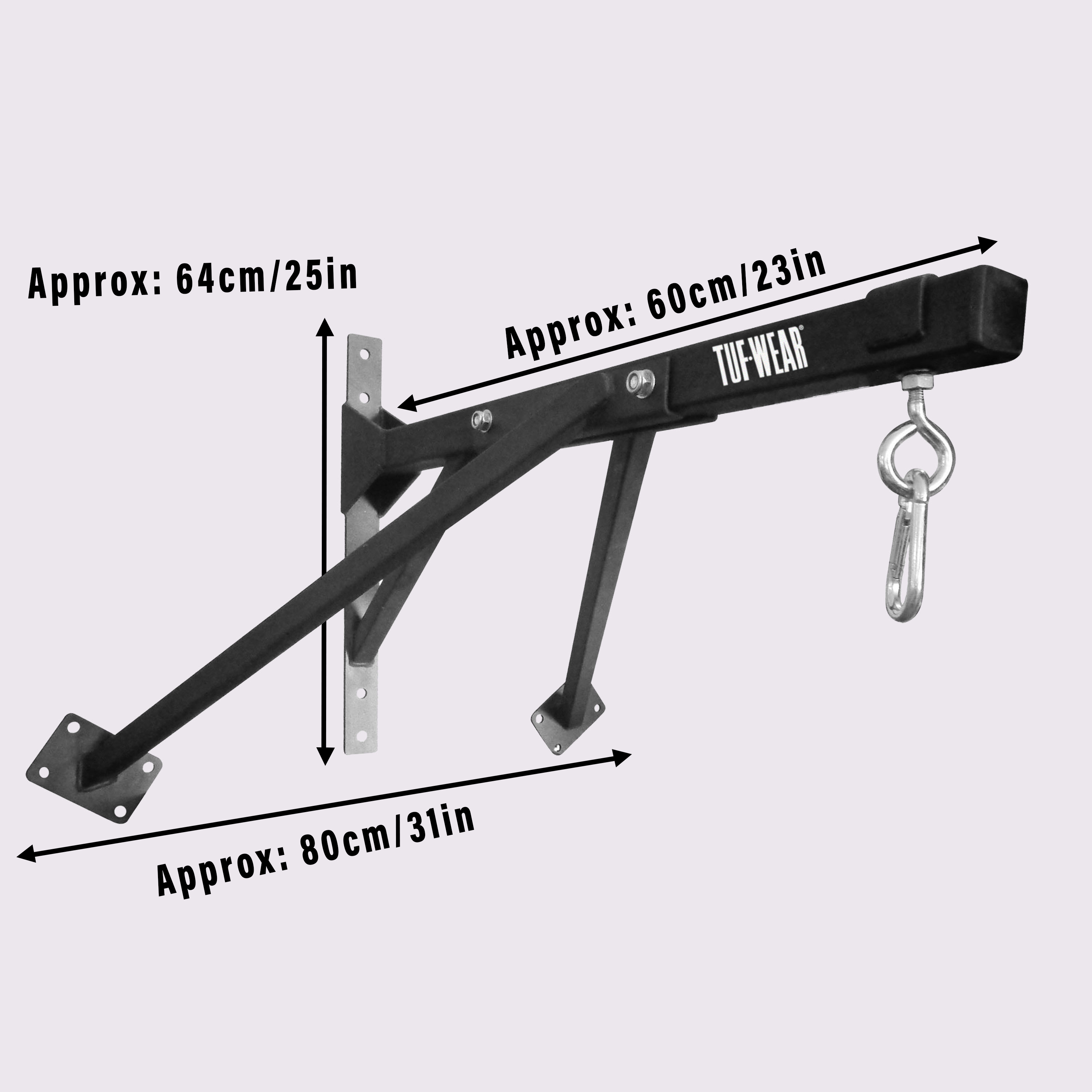 Tuf Wear Mammoth 2FT Fixed Wall Bracket - Image 2