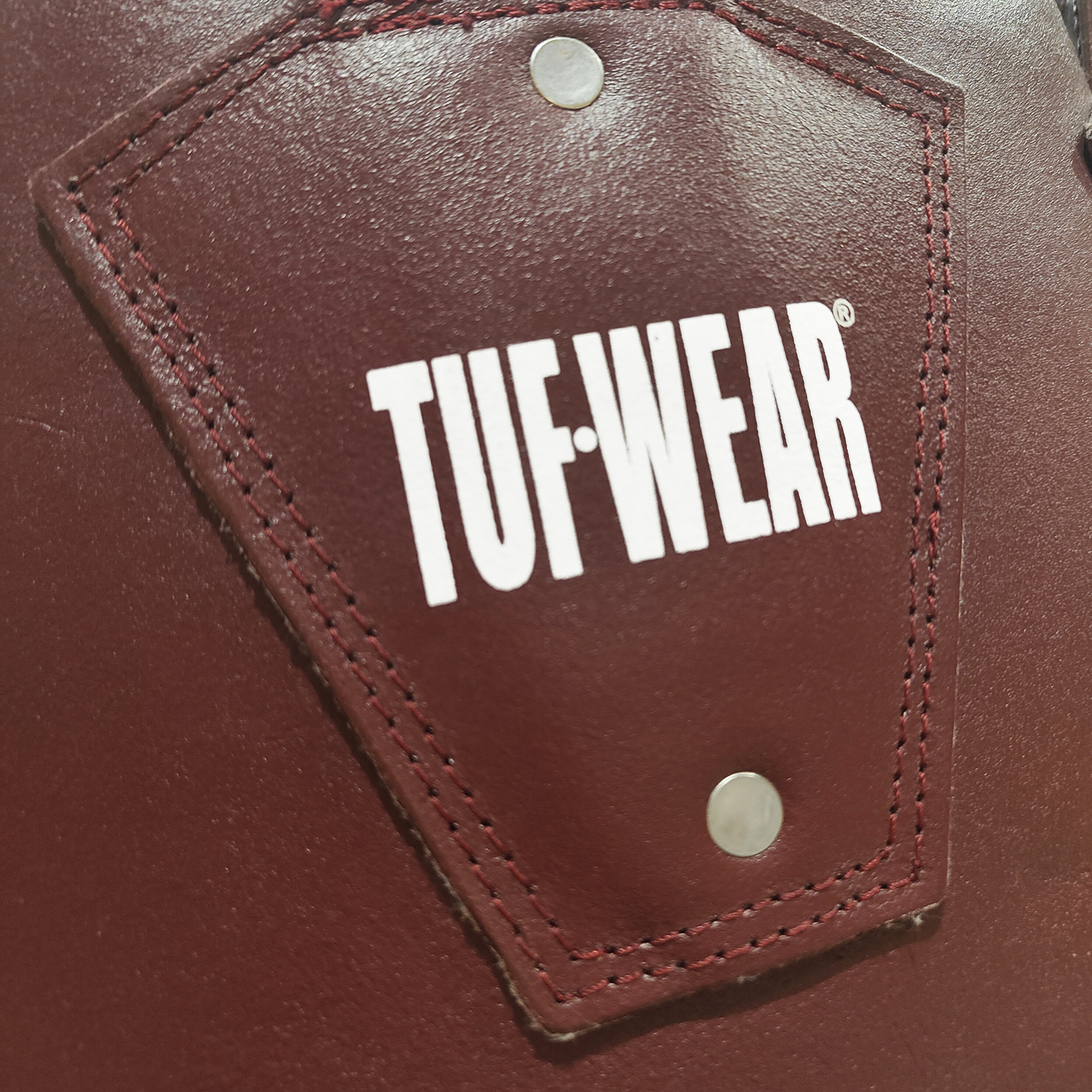 Tuf Wear Leather Gigantor Punchbag (4ft 6 - Image 3