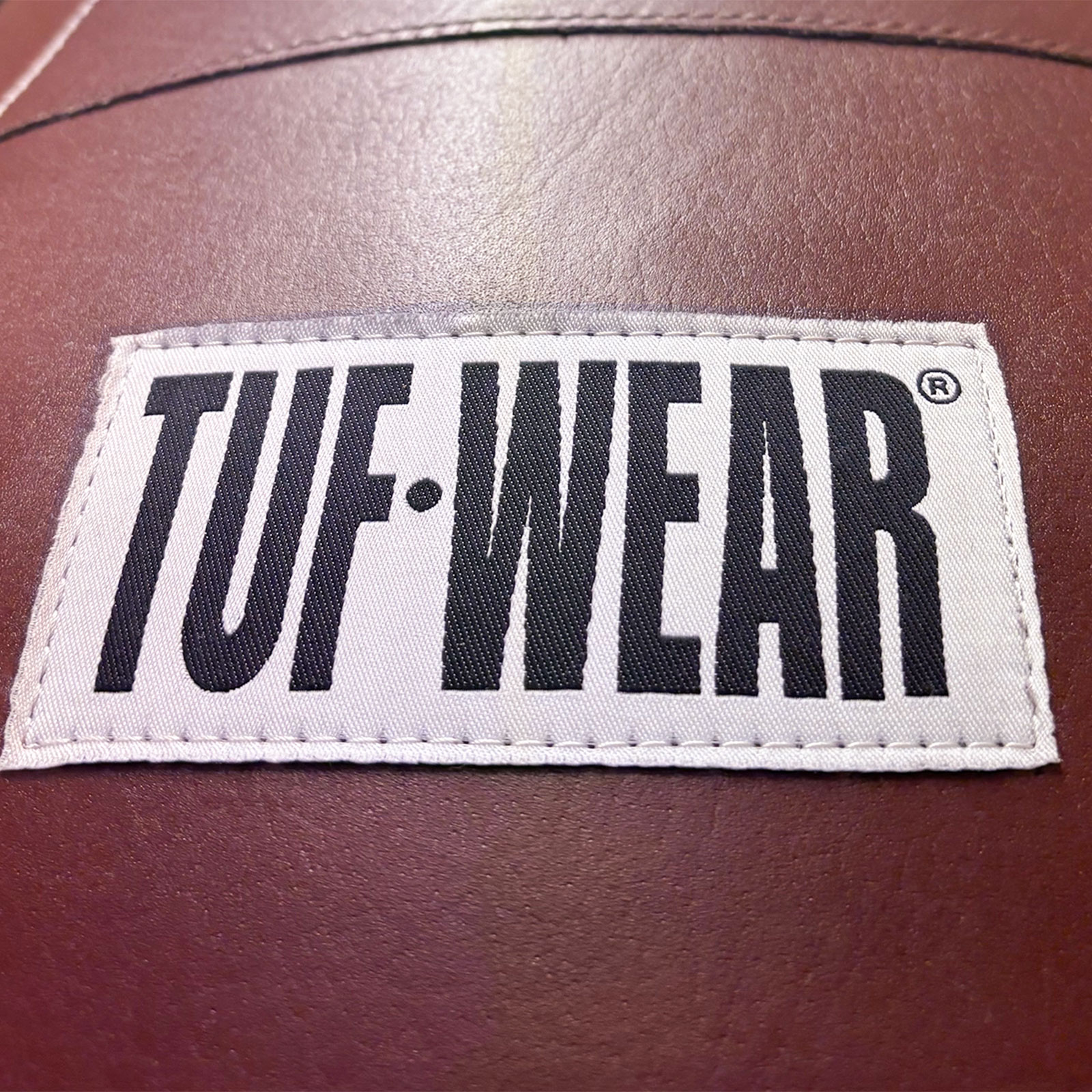 Tuf Wear Oxblood Leather Wrecking Ball (Large Maize Bag) - 32kg - Image 2