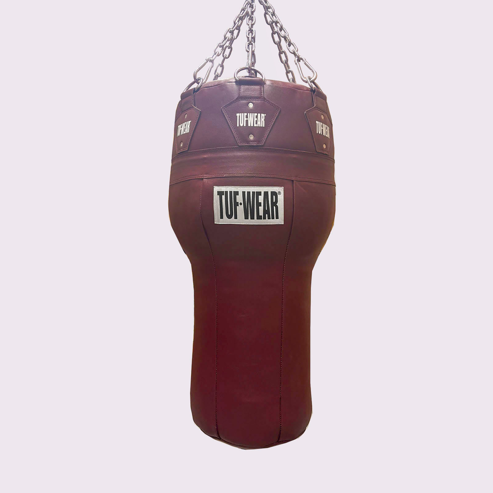 Tuf Wear Leather Angle Bag - Oxblood (Approx 32kg)