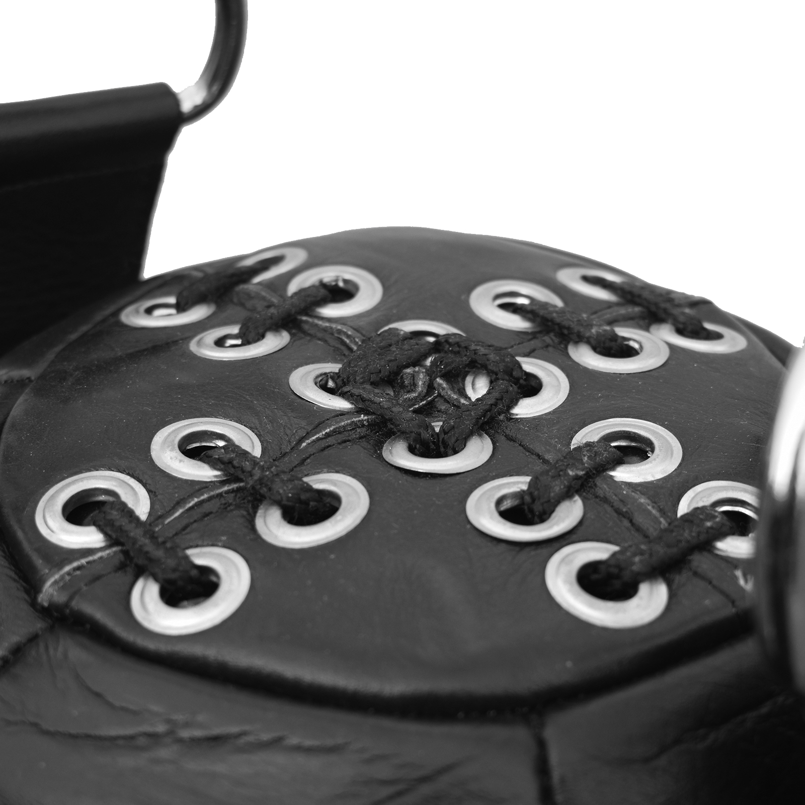 Tuf Wear All Black Leather Wrecking Ball (Large Maize Bag) - Image 4