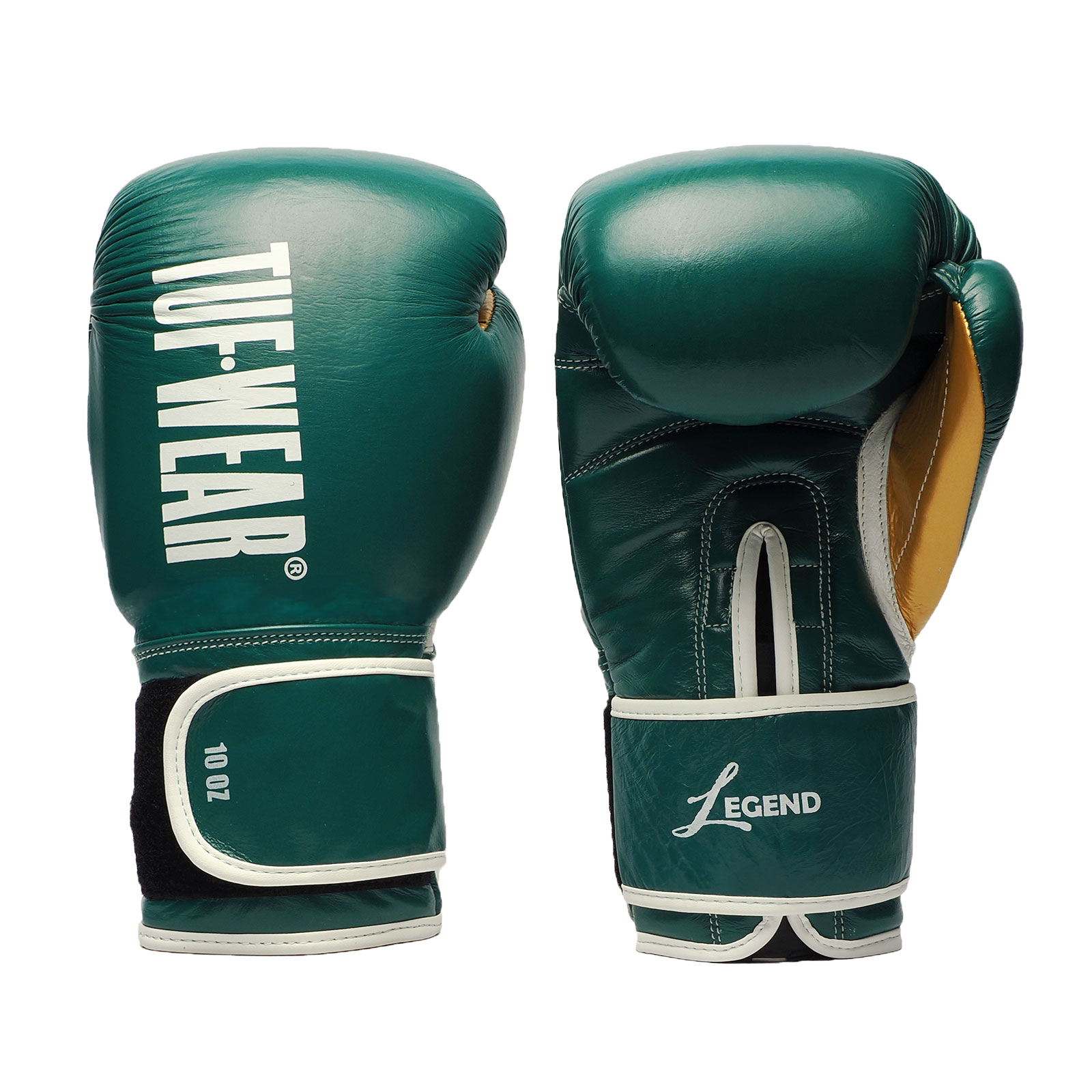 Tuf Wear Legend Leather HOOK AND LOOP Sparring Gloves