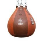 Tuf Wear Classic Brown Leather Wrecking Ball (Large Maize Bag) - Image 2
