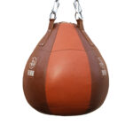 Tuf Wear Classic Brown Leather Wrecking Ball (Large Maize Bag) - Image 3