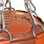 Tuf Wear Gigantor Classic Brown Hide Leather Punchbag (4ft 6) - Image 3