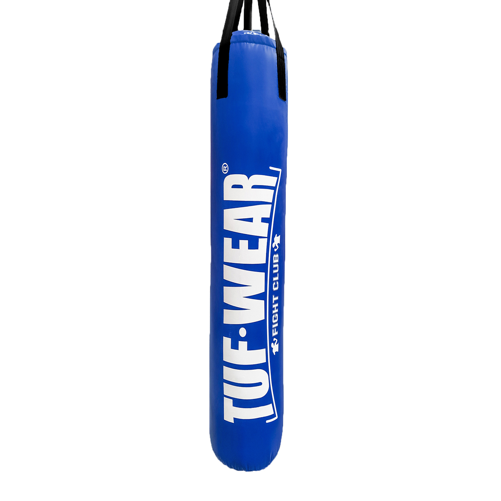 Tuf Wear Punch Bag Blue Large Vertical Logo 6FT (183 CM)