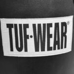 Tuf Wear 4ft Straight Leather Punchbag - All Black (Approx 40kg) - Image 4