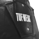 Tuf Wear Leather Gigantor Punchbag - All Black (Approx 65kg) - Image 3
