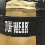 Tuf Wear Balboa 4ft Jumbo Punchbag (20 Inch Diameter) - Black/Gold (Approx 60kg) - Image 3
