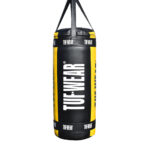 Tuf Wear Balboa 4ft Jumbo Punchbag  (20 Inch Diameter) - Black/Yellow (Approx 60kg) - Image 2