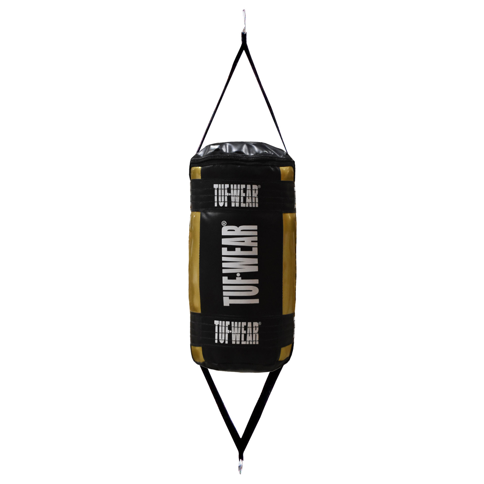 TW31256-BLACKGOLD-F1-3 Tuf Wear Balboa Floor To Ceiling Bag (3lb) - Image 1