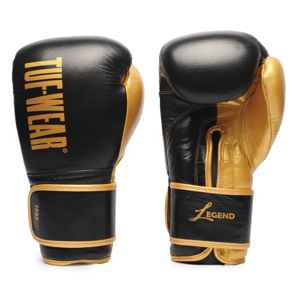 Tuf Wear Legend Leather HOOK AND LOOP Sparring Gloves