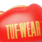 Tuf Wear Legend Leather HOOK AND LOOP Sparring Gloves - Image 4