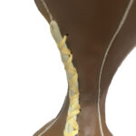 Tuf Wear Classic Brown Leather Peanut Double End Bag - Image 3
