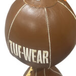 Tuf Wear Classic Brown Leather Peanut Double End Bag - Image 4
