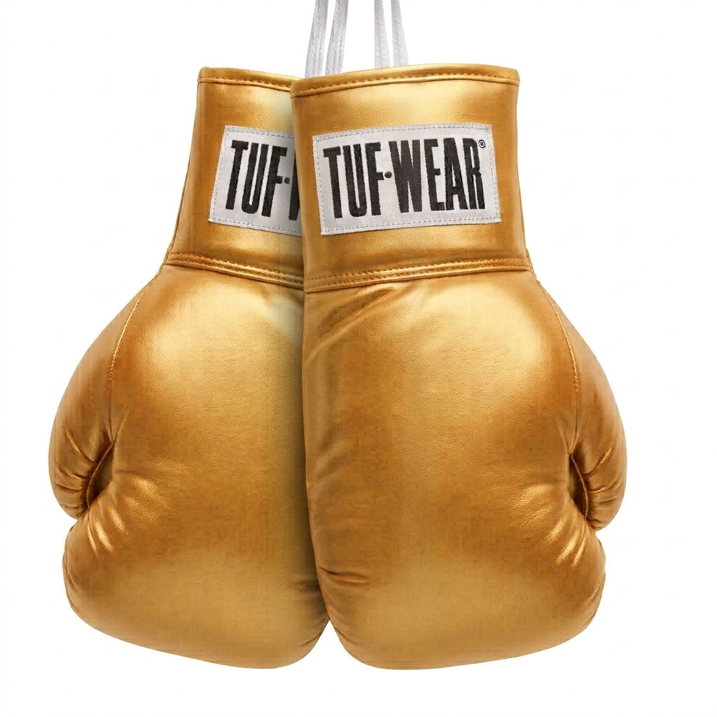 TW32702-GOLD-F1-3 Tuf Wear PU Autograph Gloves - Image 1