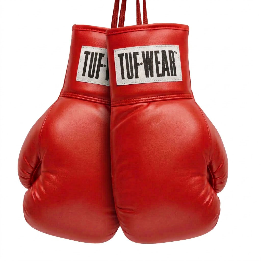 TW32702-RED-F1-3 Tuf Wear PU Autograph Gloves - Image 1