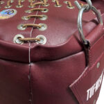 Tuf Wear 4ft Straight Leather Punchbag - Oxblood (Approx 40kg) - Image 4