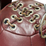 Tuf Wear Oxblood Leather Wrecking Ball (Large Maize Bag) - 32kg - Image 4