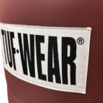 Tuf Wear Oxblood Quilted Leather Punchbag 122cm (4ft) - 40kg - Image 2
