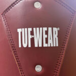Tuf Wear Oxblood Quilted Leather Punchbag 122cm (4ft) - 40kg - Image 3